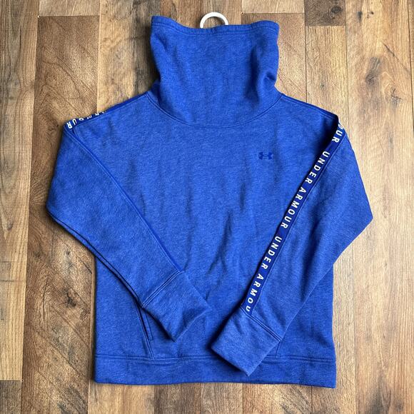 Under Armour Sweatshirt Women's‎ Size XS Blue Fitness Athletic Training 2901 - Picture 1 of 15